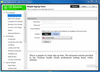 UI Atoms Suite screenshot 2
