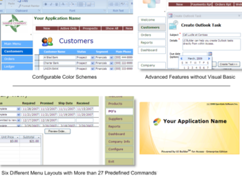 UI Builder for Microsoft Access screenshot
