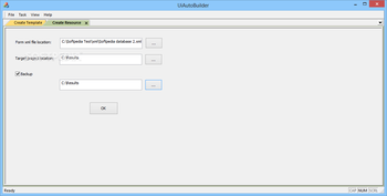 UiAutoBuilder screenshot