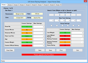 UK Horse Racing Analyser screenshot 3