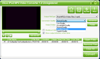 Ukoo 3GP MP4 Video Converter screenshot 3