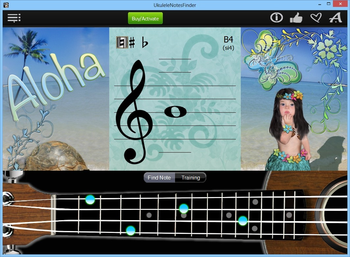 UkuleleNotesFinder screenshot