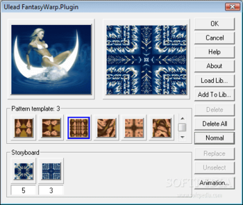 Ulead FantasyWarp screenshot