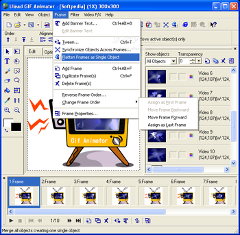 Ulead Gif Animator screenshot 5