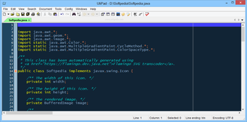 UliPad screenshot