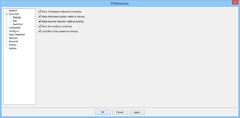 UliPad screenshot 11