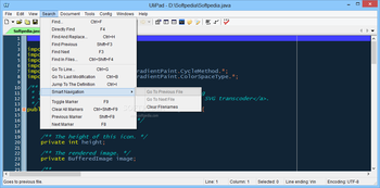 UliPad screenshot 5