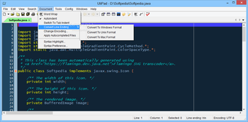 UliPad screenshot 6