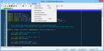 UliPad screenshot 8