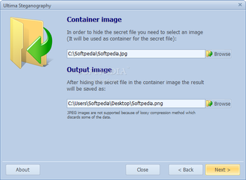 Ultima Steganography screenshot 3
