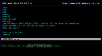 Ultimate Boot CD screenshot