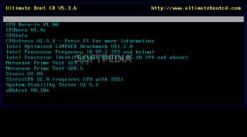 Ultimate Boot CD screenshot 3