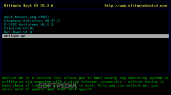 Ultimate Boot CD screenshot 6