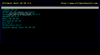 Ultimate Boot CD screenshot 8