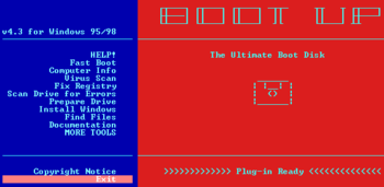 Ultimate Boot Disk ME screenshot