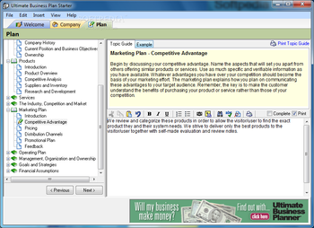 Ultimate Business Plan Starter screenshot 5