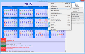 Ultimate Calendar screenshot 2