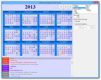 Ultimate Calendar Portable screenshot 4