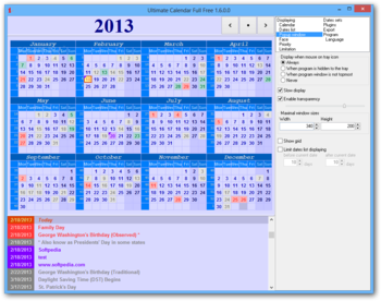 Ultimate Calendar Portable screenshot 5