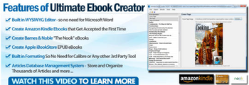 Ultimate Ebook Creator screenshot 2