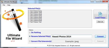 Ultimate File Wizard screenshot