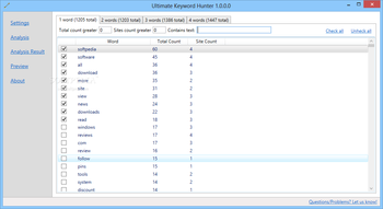 Ultimate Keyword Hunter screenshot 3