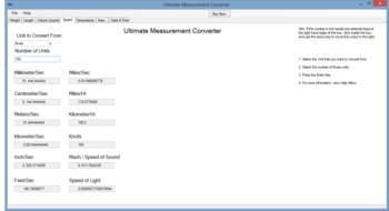 Ultimate Measurement Converter screenshot 4