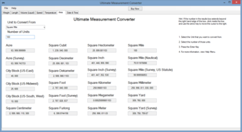 Ultimate Measurement Converter screenshot 5