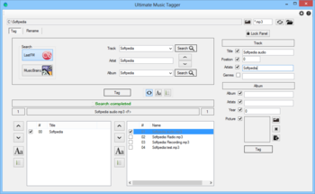 Ultimate Music Tagger screenshot