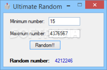 Ultimate Randomiser screenshot