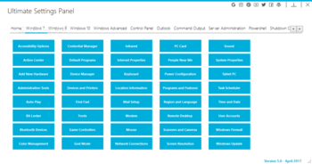 Ultimate Settings Panel screenshot 2