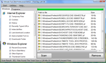 Ultimate Tool 2010 Professional Edition screenshot