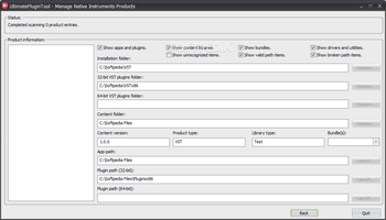 UltimatePluginTool screenshot 2