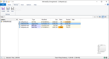 UltimateZip screenshot 2
