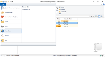 UltimateZip screenshot 5