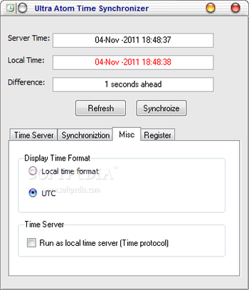 Ultra Atom Time Synchronizer screenshot 3