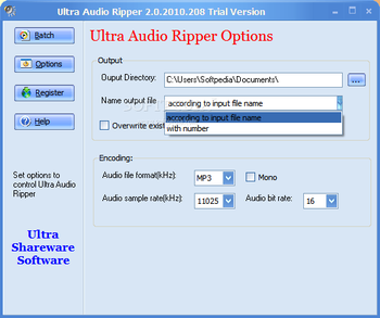 Ultra Audio Ripper screenshot 2