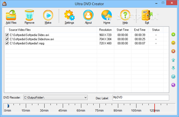 Ultra DVD Creator screenshot 3
