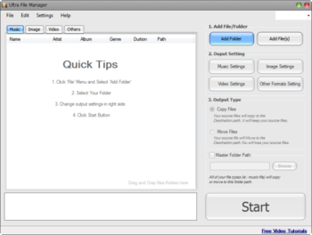 Ultra File Manager screenshot