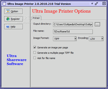 Ultra Image Printer screenshot