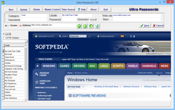 Ultra Passwords screenshot