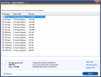 Ultra PC Care screenshot 3