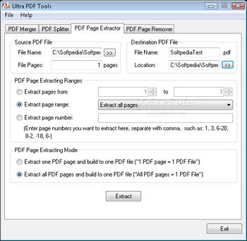 Ultra PDF Tools screenshot 3
