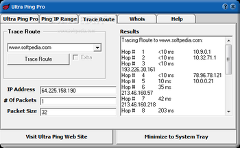 Ultra Ping Pro screenshot 2