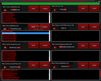 Ultra Proxy Grabber screenshot