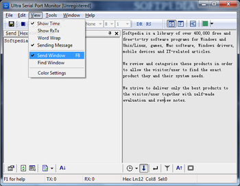 Ultra Serial Port Monitor screenshot 2