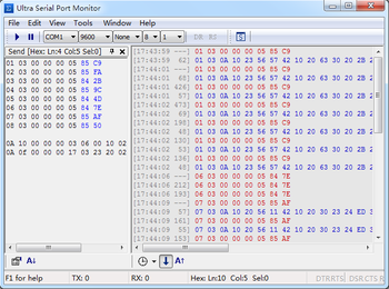 Ultra Serial Port Monitor screenshot