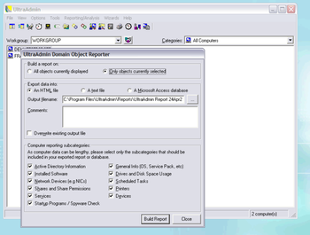 UltraAdmin screenshot 2