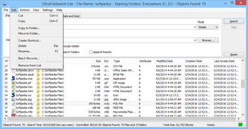 UltraFileSearch Lite Portable screenshot 5