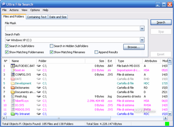 UltraFileSearch Portable screenshot 3